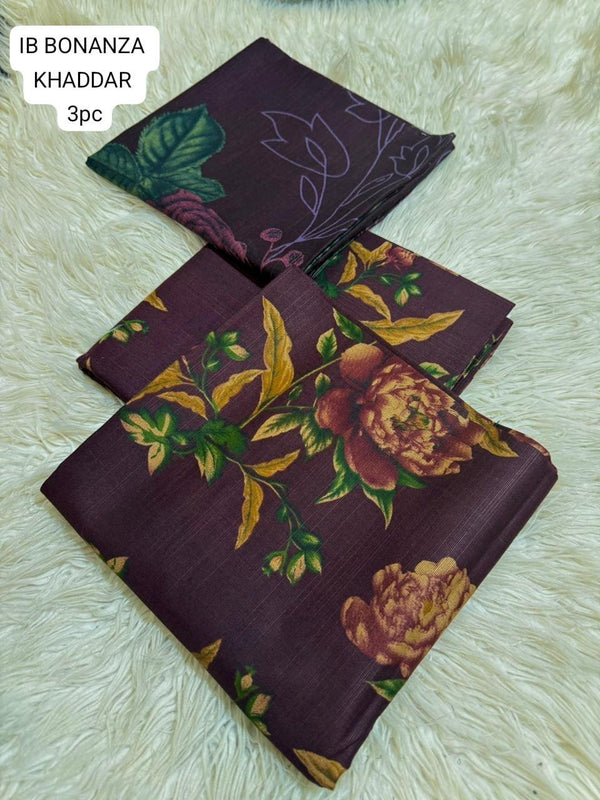 Iznik” Digital Printed Dhanak All Over Printed