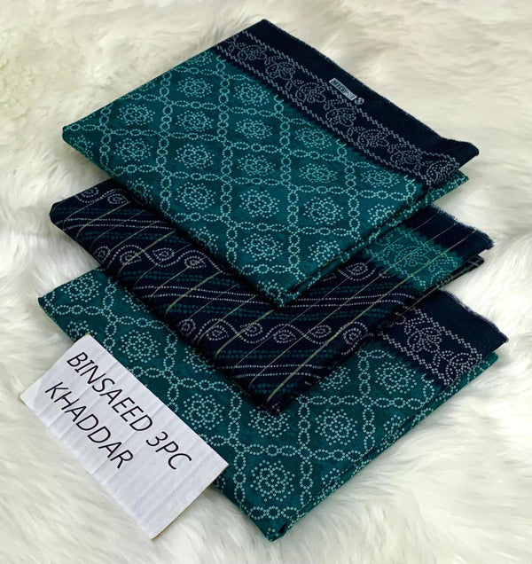 Safina Printed Khaddar 3P