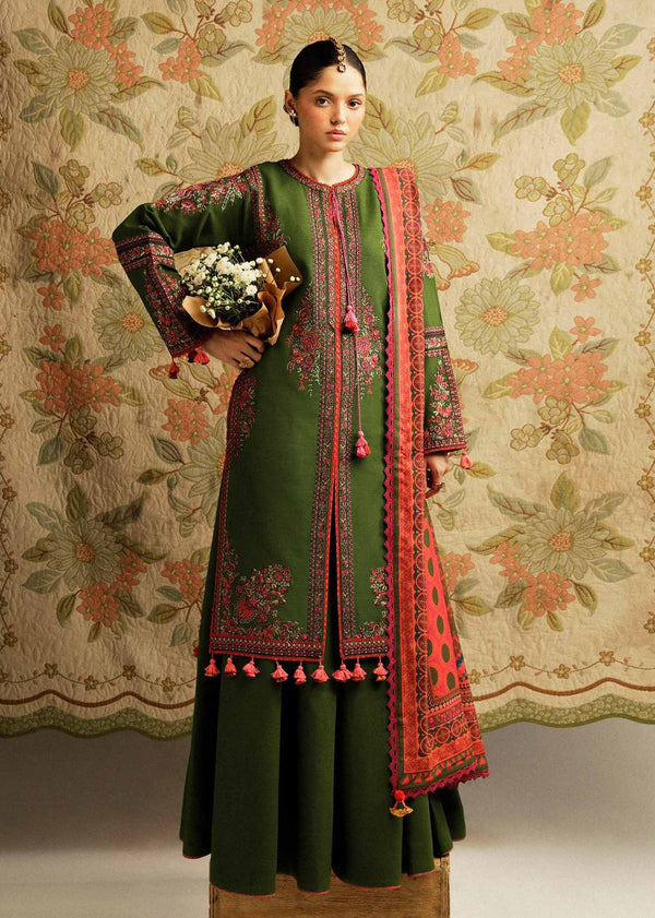 Dhanak Embroidered 3-piece