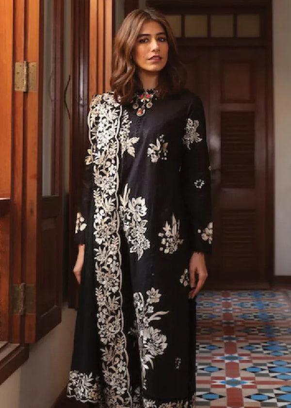 Zaha Lawn 2021 Unstitched Embroidered 3 Piece Suit ZL21-14A Zavosh